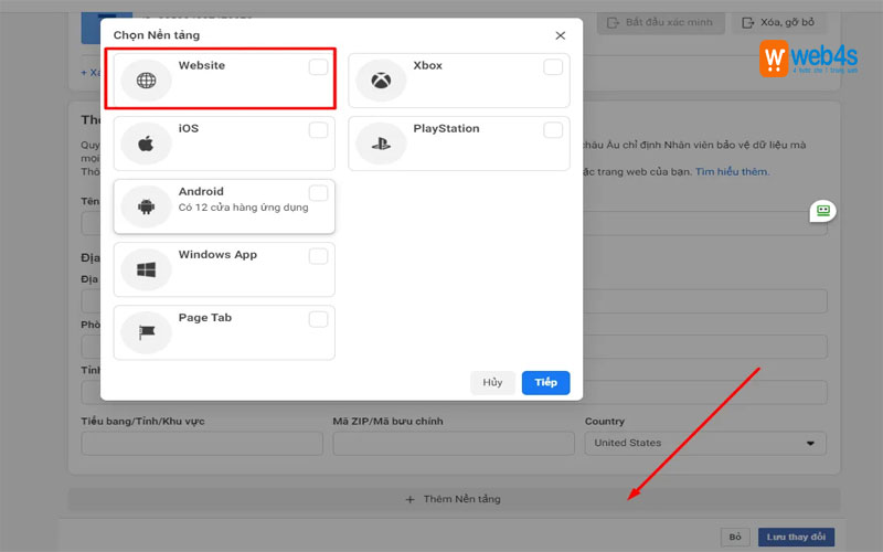 Bước 6: Chọn thêm nền tảng cho plugin